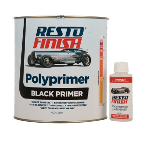 RestoFinish Polyprimer Black 4 Litre