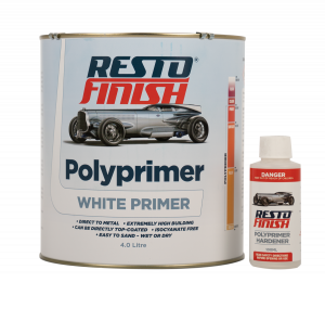 RestoFinish Polyprimer White 4 Litre